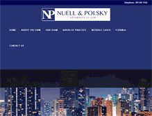 Tablet Screenshot of nuellandpolsky.com